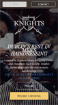 Mobile Screenshot of knights-barbers.com